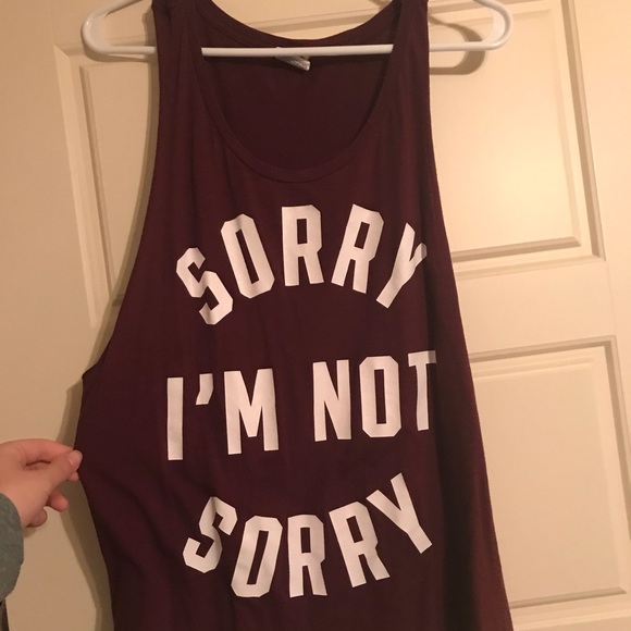 PINK Victoria's Secret Tops - Victoria Secret Pink Maroon tank
